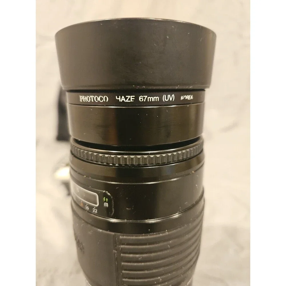 Vintage Minolta Maxxum 7000i Camera w/ Flash - Zoom Lens - Case - Accessories